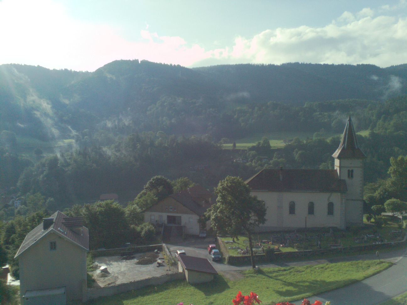 Church in the Swiss Jura